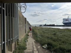 Not a walk for picturesque views